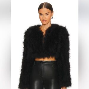 Brand new with tags x REVOLVE Greta Jacket in Black
Michael Costello size small